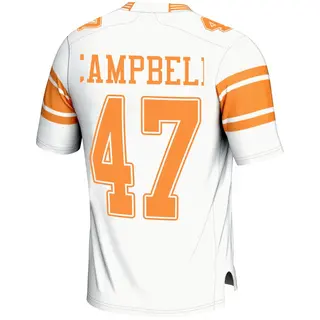 Game Youth Isaiah Campbell Tennessee Volunteers Replica 2nd Football Jersey - White