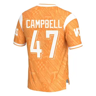 Game Youth Isaiah Campbell Tennessee Volunteers Replica Highlight Print Football Jersey - Orange