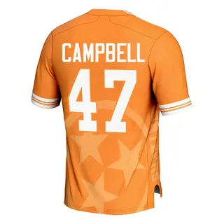 Game Youth Isaiah Campbell Tennessee Volunteers Replica Icon Print Football Jersey - Orange