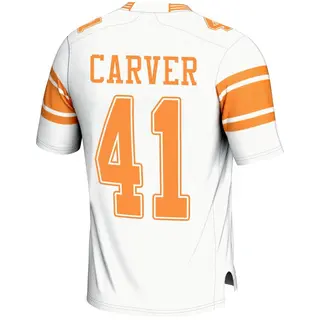 Game Youth JT Carver Tennessee Volunteers Replica 2nd Football Jersey - White