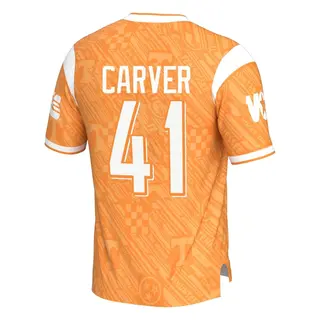 Game Youth JT Carver Tennessee Volunteers Replica Highlight Print Football Jersey - Orange