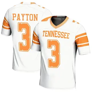Game Youth JaVonta Payton Tennessee Volunteers Replica 2nd Football Jersey - White