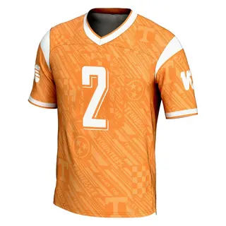Game Youth Jabari Small Tennessee Volunteers Replica Highlight Print Football Jersey - Orange