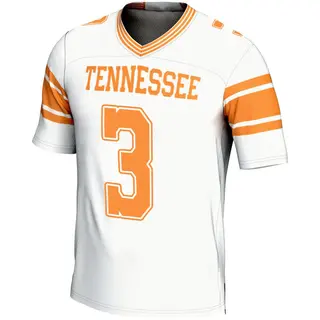Game Youth Jack Van Dorselaer Tennessee Volunteers Replica 2nd Football Jersey - White