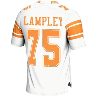 Game Youth Jackson Lampley Tennessee Volunteers Replica 2nd Football Jersey - White