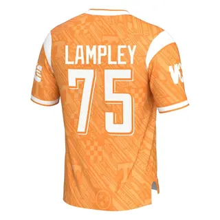 Game Youth Jackson Lampley Tennessee Volunteers Replica Highlight Print Football Jersey - Orange