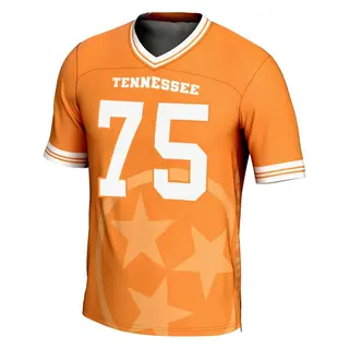 Game Youth Jackson Lampley Tennessee Volunteers Replica Icon Print Football Jersey - Orange