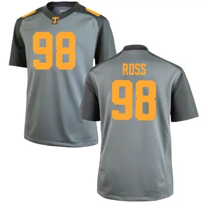 Game Youth Jackson Ross Tennessee Volunteers College Jersey - Gray