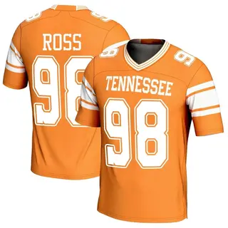 Game Youth Jackson Ross Tennessee Volunteers Replica Football Jersey - Orange