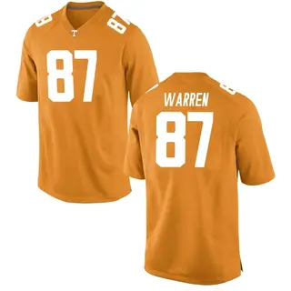 Game Youth Jacob Warren Tennessee Volunteers Nike College Jersey - Orange