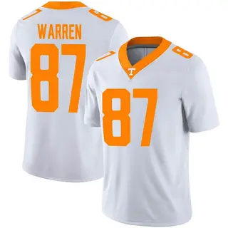 Game Youth Jacob Warren Tennessee Volunteers Nike Football Jersey - White