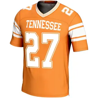 Game Youth Jadon Perlotte Tennessee Volunteers Replica Football Jersey - Orange