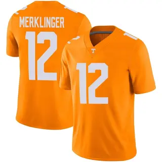 Game Youth Jake Merklinger Tennessee Volunteers Nike Football Jersey - Orange