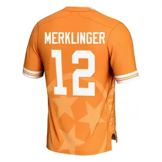 Game Youth Jake Merklinger Tennessee Volunteers Replica Icon Print Football Jersey - Orange