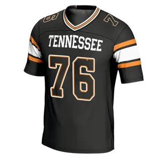 Game Youth Javontez Spraggins Tennessee Volunteers Replica Football Jersey - Black