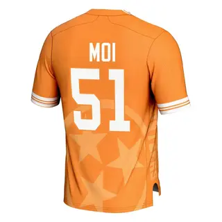 Game Youth Jaxson Moi Tennessee Volunteers Replica Icon Print Football Jersey - Orange