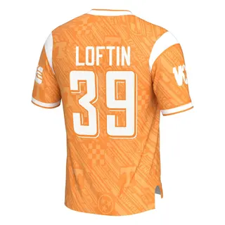 Game Youth Jayden Loftin Tennessee Volunteers Replica Highlight Print Football Jersey - Orange