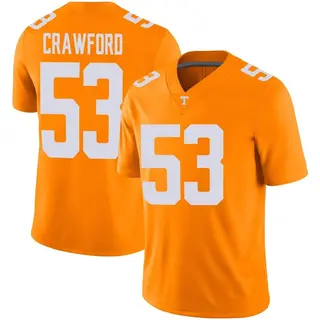 Game Youth Jeremiah Crawford Tennessee Volunteers Nike Football Jersey - Orange