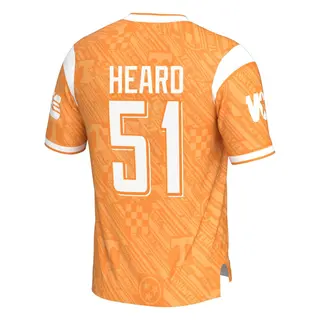 Game Youth Jeremias Heard Tennessee Volunteers Replica Highlight Print Football Jersey - Orange
