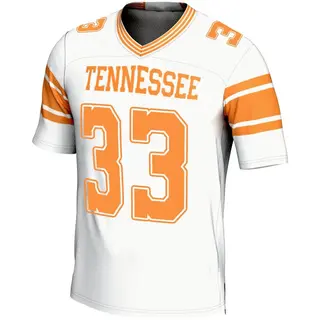 Game Youth Jeremy Banks Tennessee Volunteers Replica 2nd Football Jersey - White