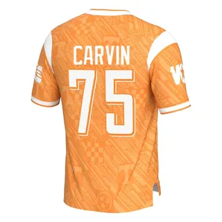 Game Youth Jerome Carvin Tennessee Volunteers Replica Highlight Print Football Jersey - Orange