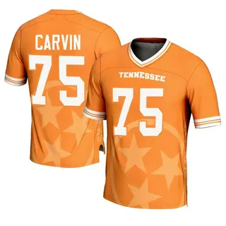 Game Youth Jerome Carvin Tennessee Volunteers Replica Icon Print Football Jersey - Orange