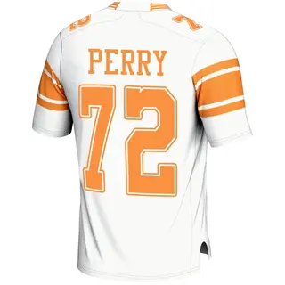 Game Youth Jesse Perry Tennessee Volunteers Replica 2nd Football Jersey - White