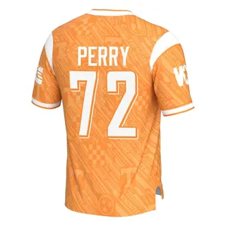 Game Youth Jesse Perry Tennessee Volunteers Replica Highlight Print Football Jersey - Orange