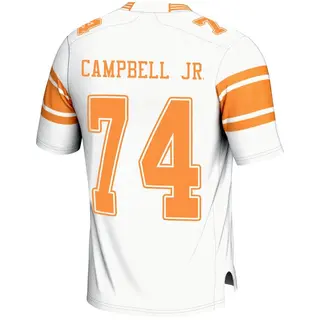 Game Youth John Campbell Jr. Tennessee Volunteers Replica 2nd Football Jersey - White