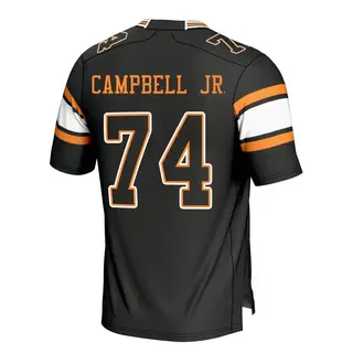 Game Youth John Campbell Jr. Tennessee Volunteers Replica Football Jersey - Black