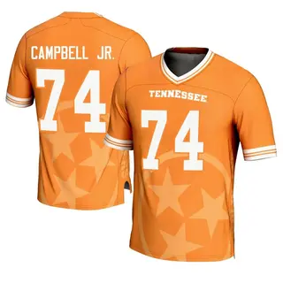 Game Youth John Campbell Jr. Tennessee Volunteers Replica Icon Print Football Jersey - Orange
