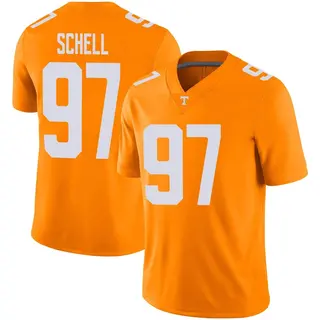 Game Youth Josh Schell Tennessee Volunteers Nike Football Jersey - Orange