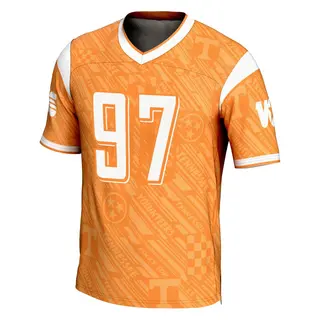 Game Youth Josh Schell Tennessee Volunteers Replica Highlight Print Football Jersey - Orange