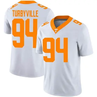 Game Youth Josh Turbyville Tennessee Volunteers Nike Football Jersey - White