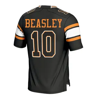 Game Youth Kaleb Beasley Tennessee Volunteers Replica Football Jersey - Black