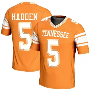 Game Youth Kamal Hadden Tennessee Volunteers Replica Football Jersey - Orange