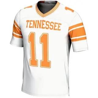 Game Youth Keenan Pili Tennessee Volunteers Replica 2nd Football Jersey - White