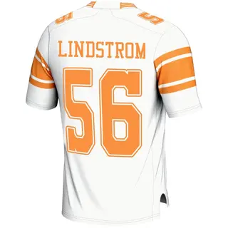 Game Youth Kellen Lindstrom Tennessee Volunteers Replica 2nd Football Jersey - White