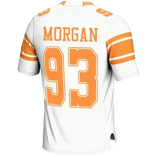 Game Youth Kolby Morgan Tennessee Volunteers Replica 2nd Football Jersey - White