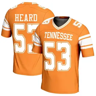 Game Youth Lance Heard Tennessee Volunteers Replica Football Jersey - Orange