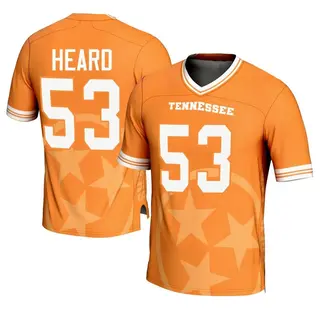 Game Youth Lance Heard Tennessee Volunteers Replica Icon Print Football Jersey - Orange