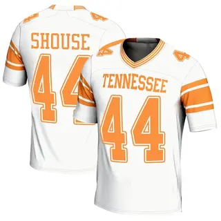 Game Youth Luke Shouse Tennessee Volunteers Replica 2nd Football Jersey - White