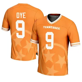 Game Youth Mariyon Dye Tennessee Volunteers Replica Icon Print Football Jersey - Orange