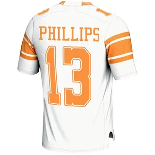 Game Youth Mason Phillips Tennessee Volunteers Replica 2nd Football Jersey - White