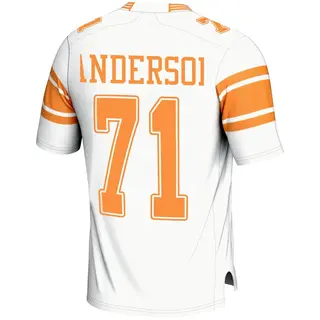 Game Youth Max Anderson Tennessee Volunteers Replica 2nd Football Jersey - White