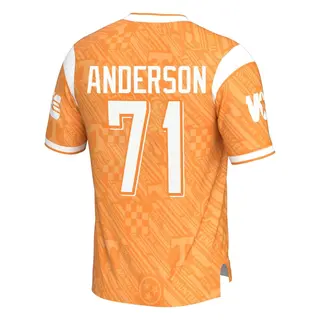 Game Youth Max Anderson Tennessee Volunteers Replica Highlight Print Football Jersey - Orange