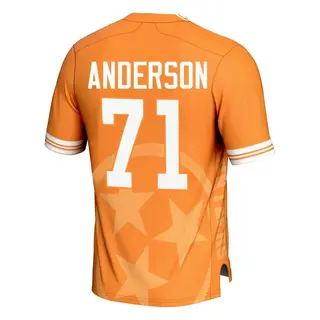 Game Youth Max Anderson Tennessee Volunteers Replica Icon Print Football Jersey - Orange