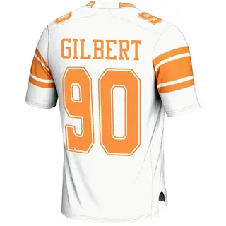 Game Youth Max Gilbert Tennessee Volunteers Replica 2nd Football Jersey - White