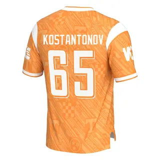 Game Youth Michael Kostantonov Tennessee Volunteers Replica Highlight Print Football Jersey - Orange