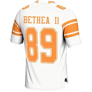 Game Youth Mike Bethea II Tennessee Volunteers Replica 2nd Football Jersey - White